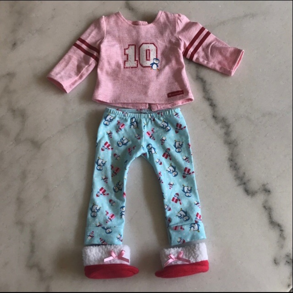 American Girl doll clothes - pajama outfit